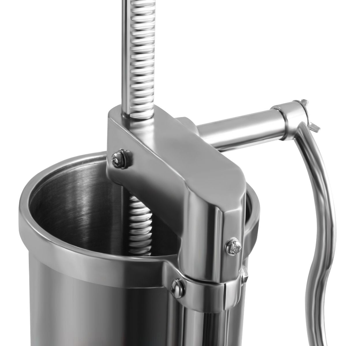 5Kg Macchina Insaccatrice per Salsicce in Acciaio Inox Manuale Con 6 Tubi Di Riempimento
