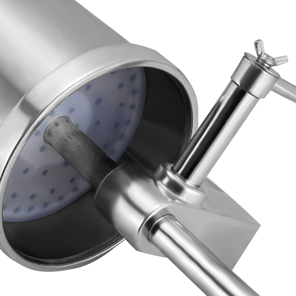 5Kg Macchina Insaccatrice per Salsicce in Acciaio Inox Manuale Con 6 Tubi Di Riempimento